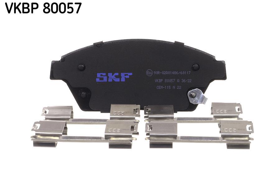 Jogo de 4 pastilhas de travão SKF ref. VKBP 80057 A